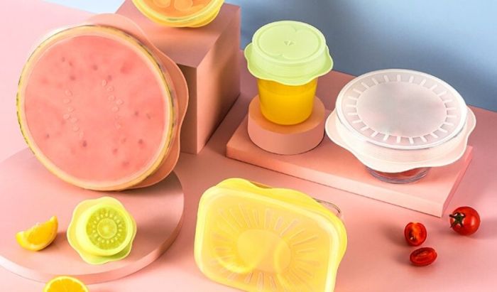 Silicone food covers 6 pcs | Gadget Master Original Food gadgets Back In Stock 2021-03-25